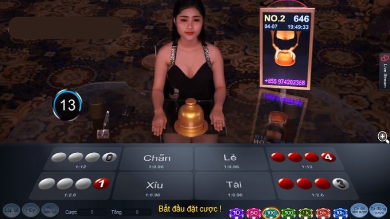 Đọc vị xóc đĩa bằng cách phân tích xác suất chẵn lẻ Đọc vị xóc đĩa bằng cách phân tích xác suất chẵn lẻ
